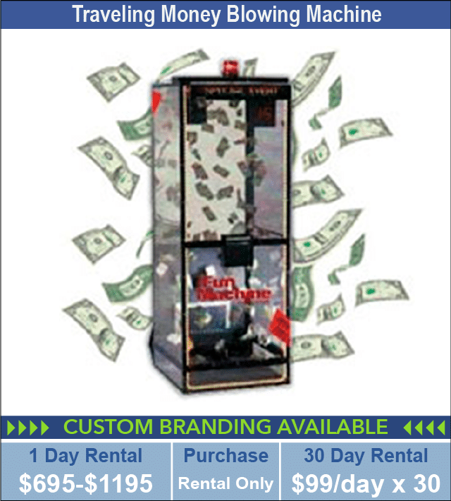 ault Money - Cash Cube Traveling Booth Rental