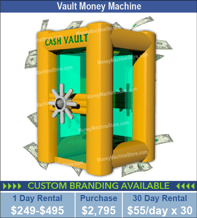 Vault Money - Cash Cube Rentals